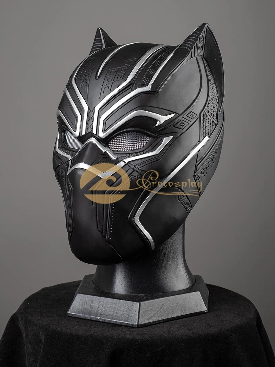 Черный Cos Пантера Косплей Шлем ПВХ Маска Хэллоуин Ролевая Игра Опора Аксессуар mp