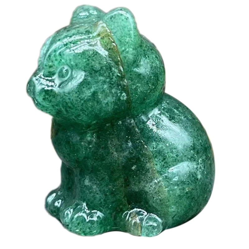 

Мини-Статуэтка из драгоценного камня дюйма, фотоэлемент, прекрасная фигурка из опала, домашний декор, резной кристалл, фотоэлемент B03D