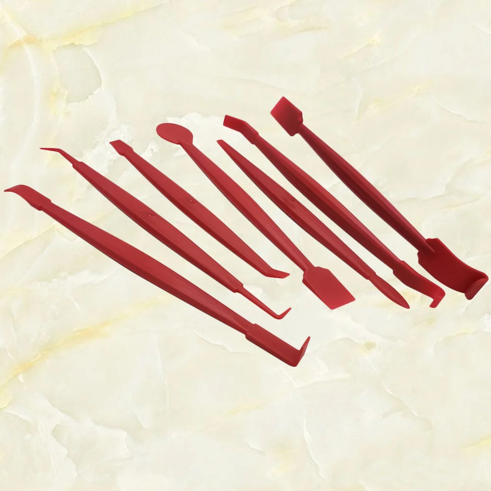 

7Pcs Car Scraper Curves Slot Tint Tool Trim Removal Tool Vehicle Wraps Squeegee Tinting Squeegee