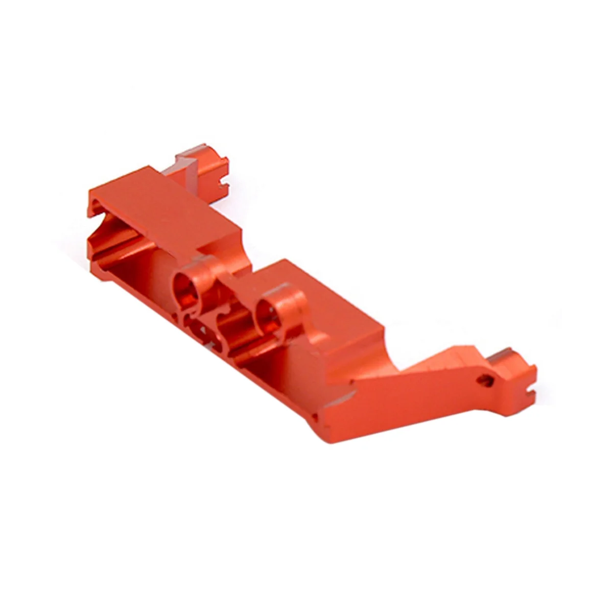 

For Traxxas TRX-4 Metal Fittings Simulation Climbing Car Aluminum Alloy Differential Lock Steering Gear Bracket,Red