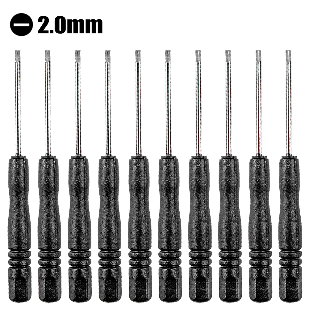 

10Pcs 3.22Inch Small Mini Screwdriver Repair Tool Slotted Cross Screwdrivers 2mm For Apple IPhone 7ect Smartphone Mobile Phone