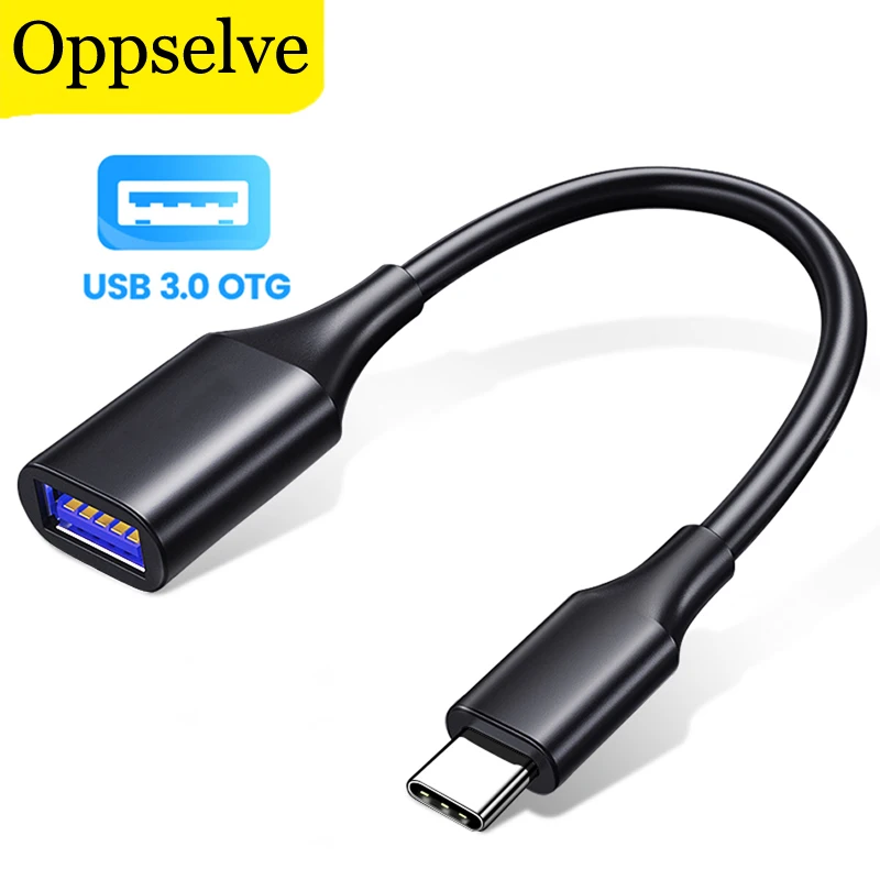 

Oppselve Type-C OTG Adapter USB C To USB Cable for Samsung S10 Xiaomi Mi 9 MacBook Mouse Gamepad Tablet PC Type C OTG USB Cable