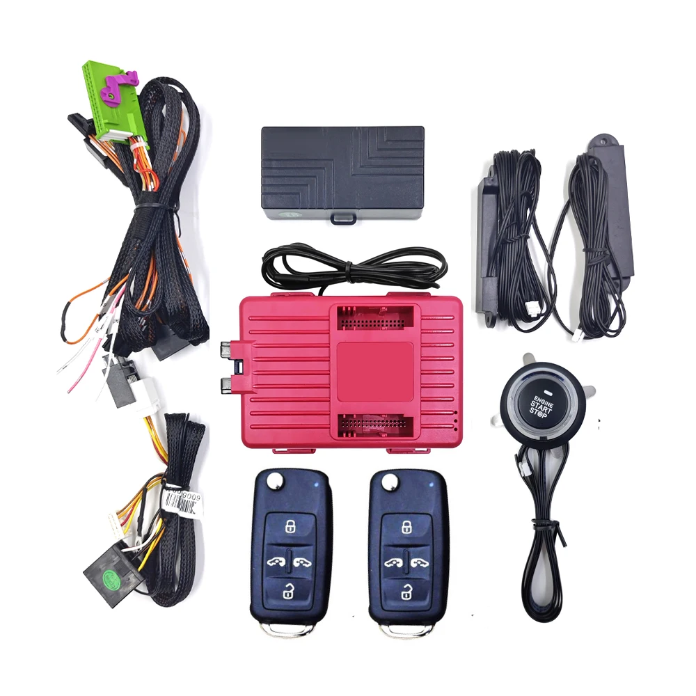 

For Volkswagen Sharan Multivan Upgrade Engine Push Start Stop System Remote Starter Auto PKE Keyless Entry Car Accessories