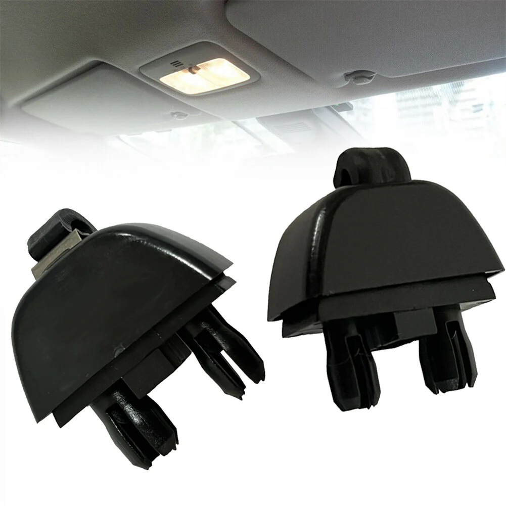 

Black Sun Visor Bracket Clip 1S0857561Y20 4F0857563 6RD857561Y20 Anti-Corrosion Anti-Wear Direct Replacement Nylon