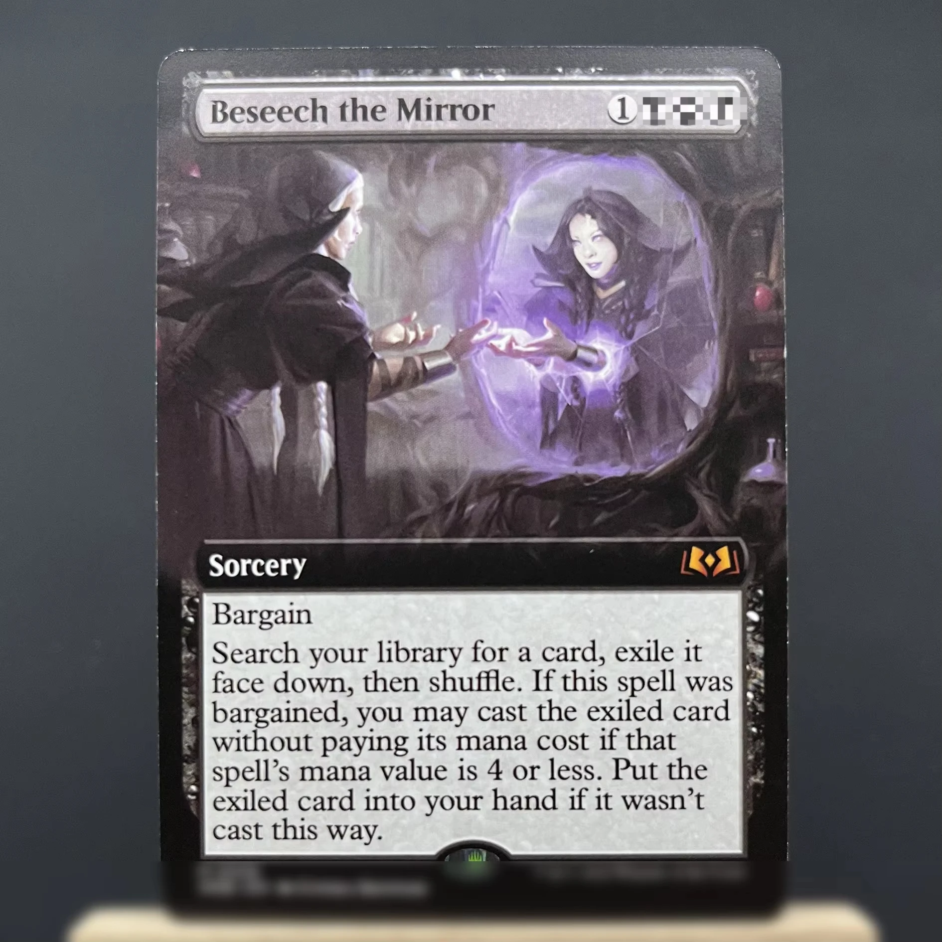 WOE WOC MAT MUL HOLO4-Ⅰ02 Tcg proxy magic cards Agatha's Soul Cauldron Beseech the Mirror Virtue of Loyalty Ragavan gather