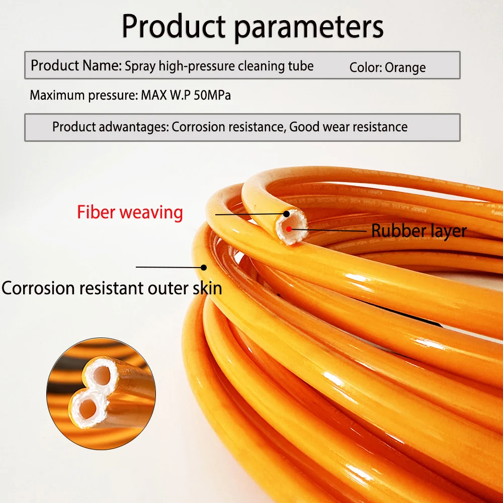 Двухслойный шланг для мойки автомобилей высокого давления 0 5-40 м Huter/ Kohler/Interskol/