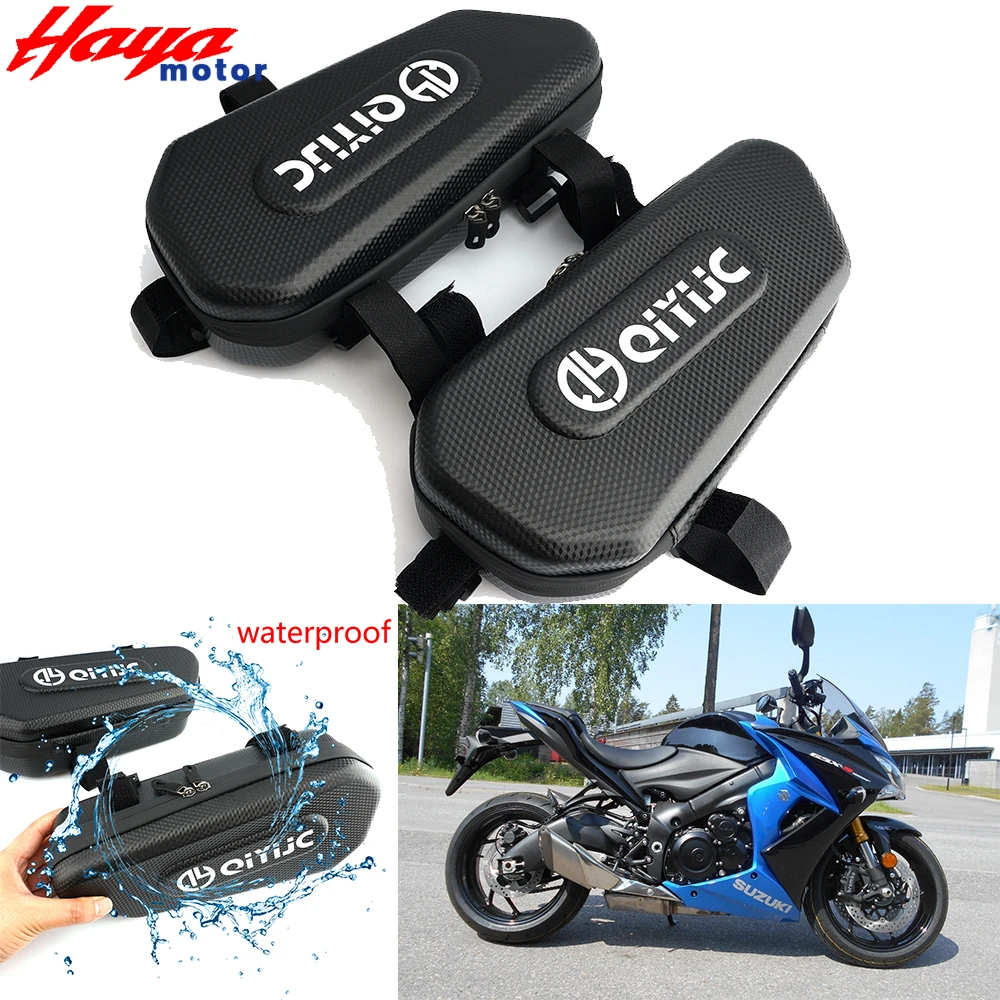 

For Suzuki GSX-S750 GSXS 750 F-ABS GSXS1000 GT GSXSGT Motorcycle High Quality Bag Side Saddlebags Hard Shell Package Tool Bag