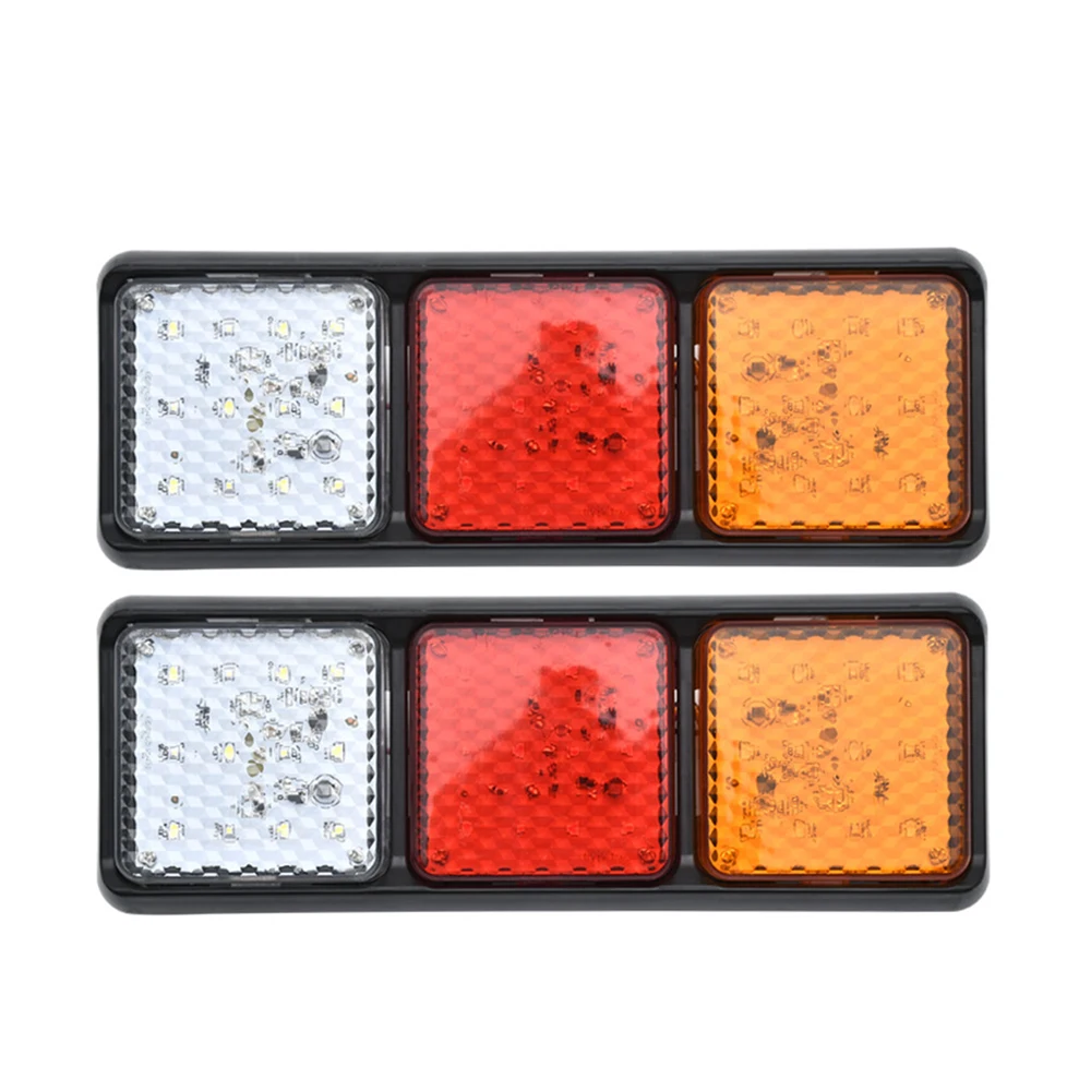 

Автомобильный светодиодный задний фонарь для прицепа, грузовика, 12 В до 24 В, водонепроницаемый указатель поворота, предупреПредупреждение ...