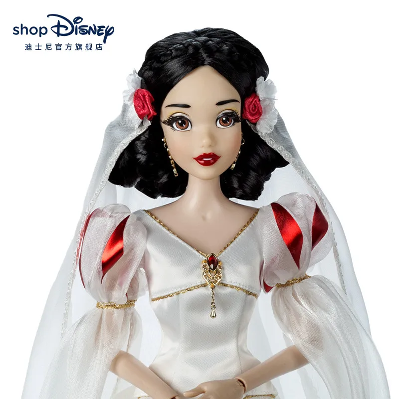 

Disney Genuine Snow White 85th Anniversary Limited Figure 43cm Large Size Disney Princes Doll Pvc Model Figurines Kids Gift Toys