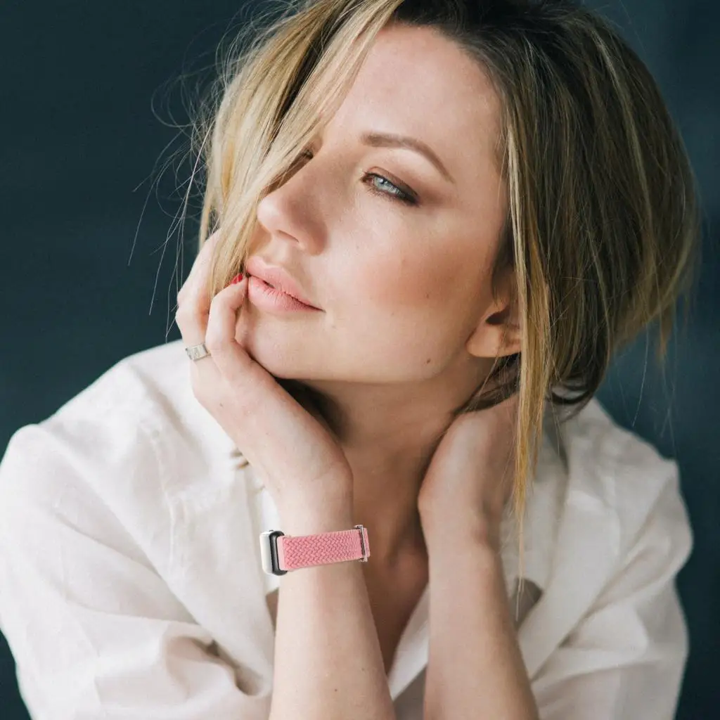 Ремешок Плетеный для Xiaomi Redmi Watch 4 эластичная соло-петля регулируемый спортивный