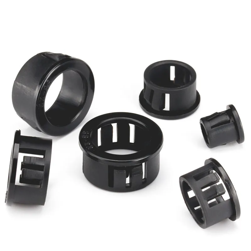 

Plastic Snap-on Wire Grommet Gasket Clamp 8-75mm pc Desk Wire inlet Outlet Seal Ring Hole Plug Cover Cable Rack Holder Protector
