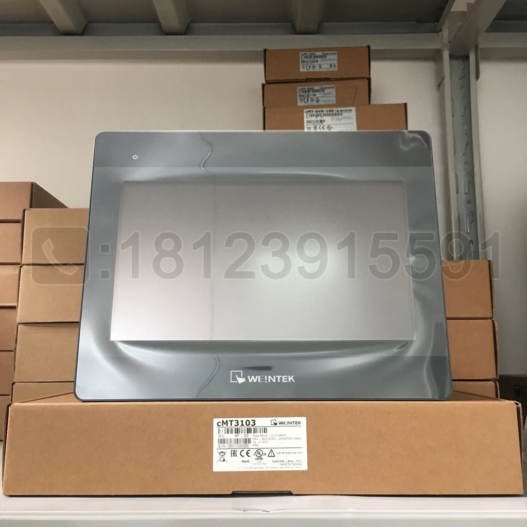 Weilun 10.1-inch touch screen cMT3103 supports CAN bus built-in EasyAccess2.0 authorization.