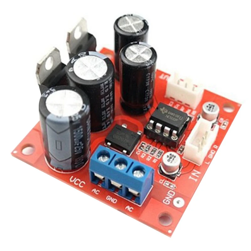 

NE5532 Op Amp Dual Vinyl Record Player MM MC Phono Board Preamplifier Board AC 5-16V