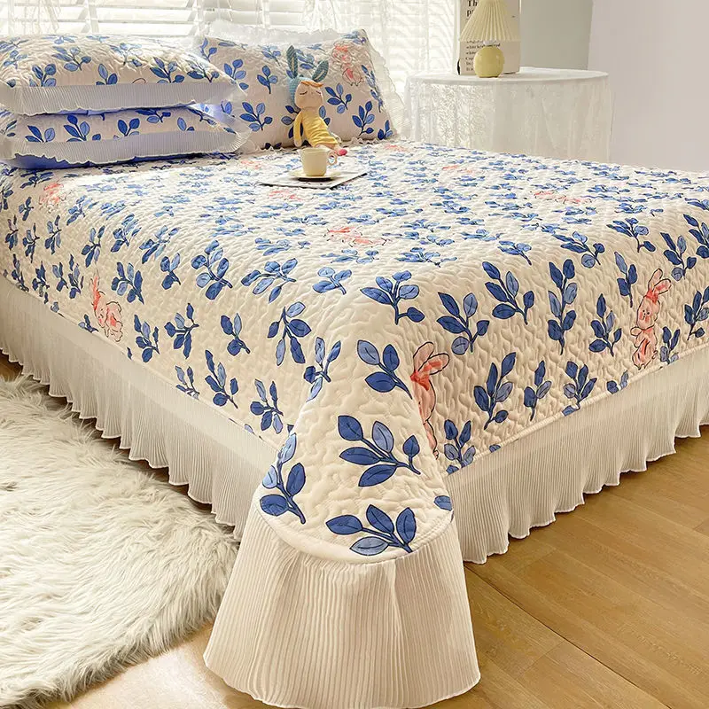 

Новинка стирка фэн-шуй хлопковое покрывало для кровати Kang нескользящее утолщенное хлопковое постельное белье с зажимом набор универсальных простыней на три сезона