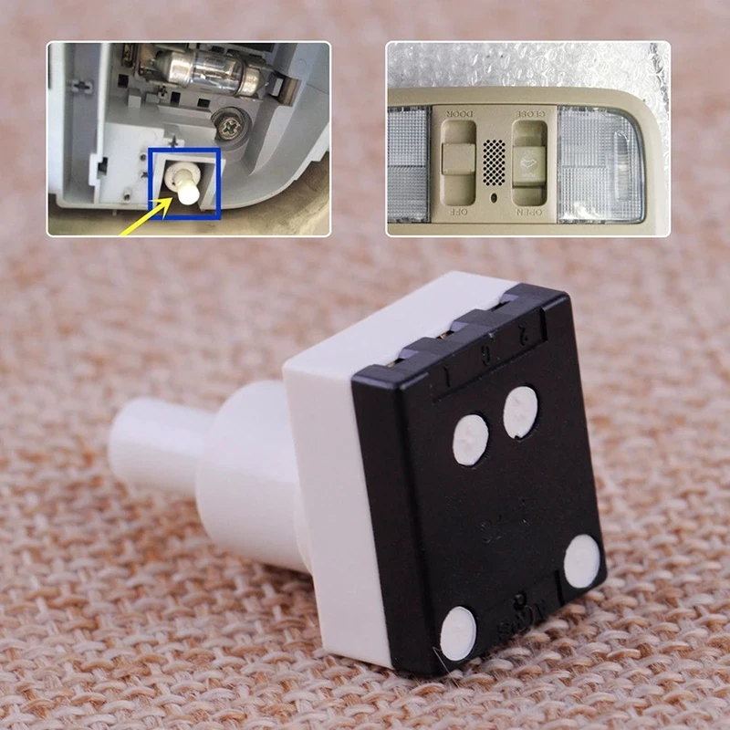 

1 шт. внутренний купольный светильник, датчик переключателя лампы, подходит для Honda Accord CR-V Pilot Odyssey Pilot Ridgeline Acura TSX 34404-SDA-A21