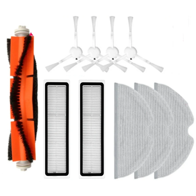 

For Xiaomi Dreame Bot L10 Pro D9 Robot Vacuum Cleaner Parts Main Side Brush Hepa Filter Mop Cloths Replacement