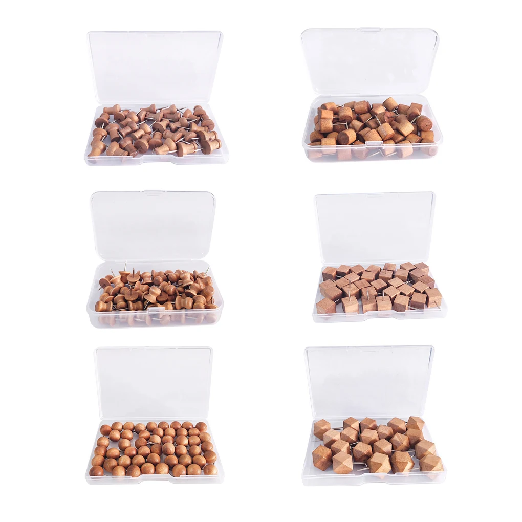 

30pcs Map Thumbtacks Markers Push Pin Thumbs Tacks Pin Pushpin Painting Tool
