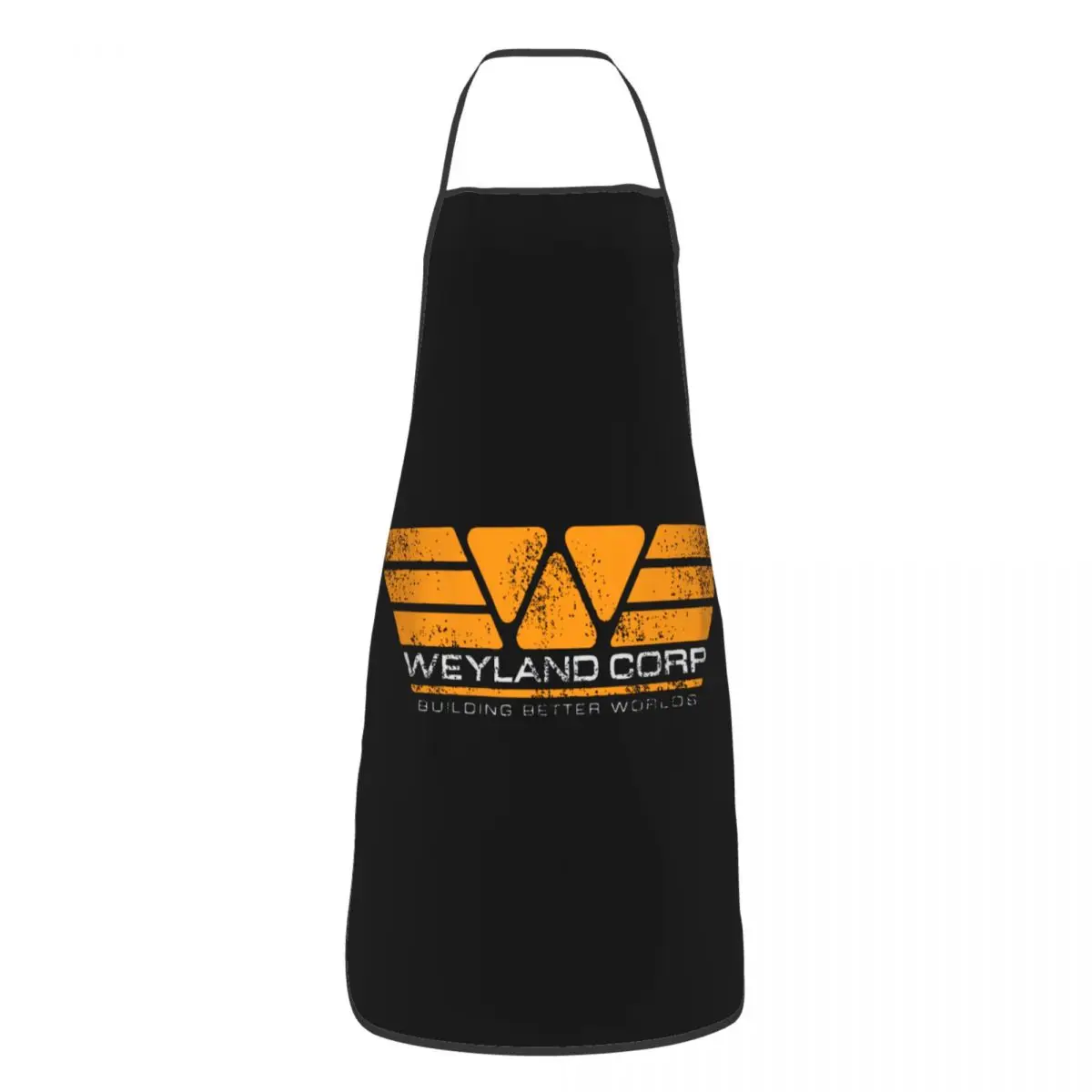 

Weyland Corp Building Better Worlds Apron Aliens Alien Yutani Cuisine Grill Baking Bib Tablier Gift Pinafore for Chef Barista