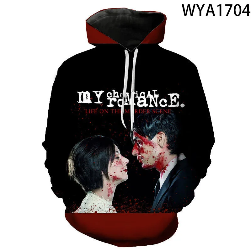 

New My Chemical RomanceSweatshirts 3D Printed Men Women Children Hoodies Long Sleeve Pullover Streetwear Boy Girl Kids Jacke