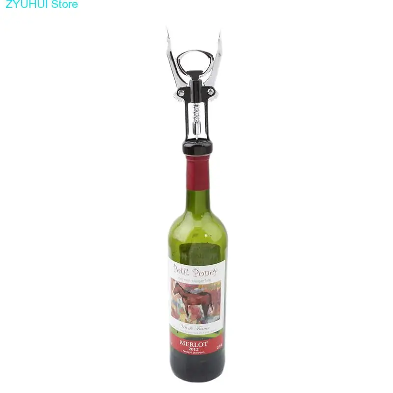 

Stainless Steel Bottle Corkscrew Openers Metal Red Wine Corkscrew Bottle Handle Opener Corkscrews Kitchen Accessaries