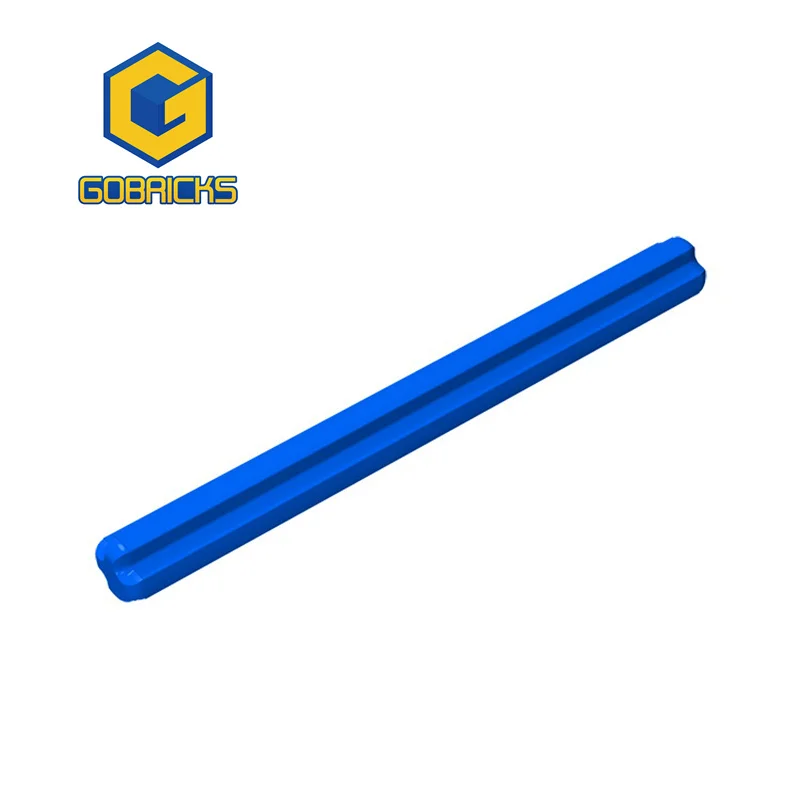 Gobrick, 10 шт., сборные детали 3706, 1x6 для строительных блоков, детали «сделай сам», электрические развивающие кирпичи, модель россыпью, Подарочные игрушки