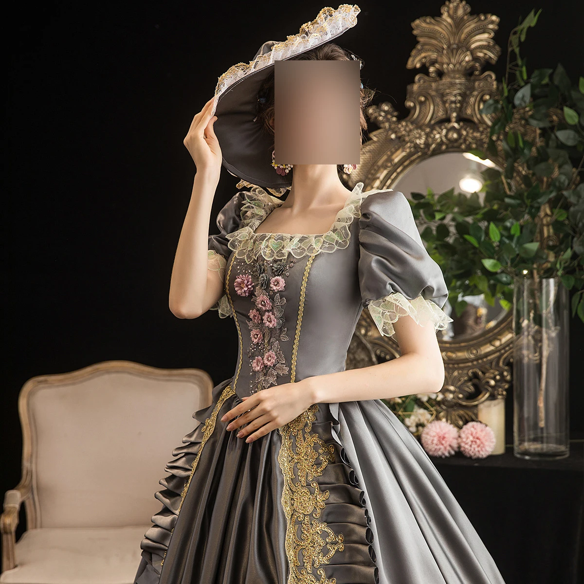 Индивидуальный средневековый костюм эпохи Возрождения 18-го века женские