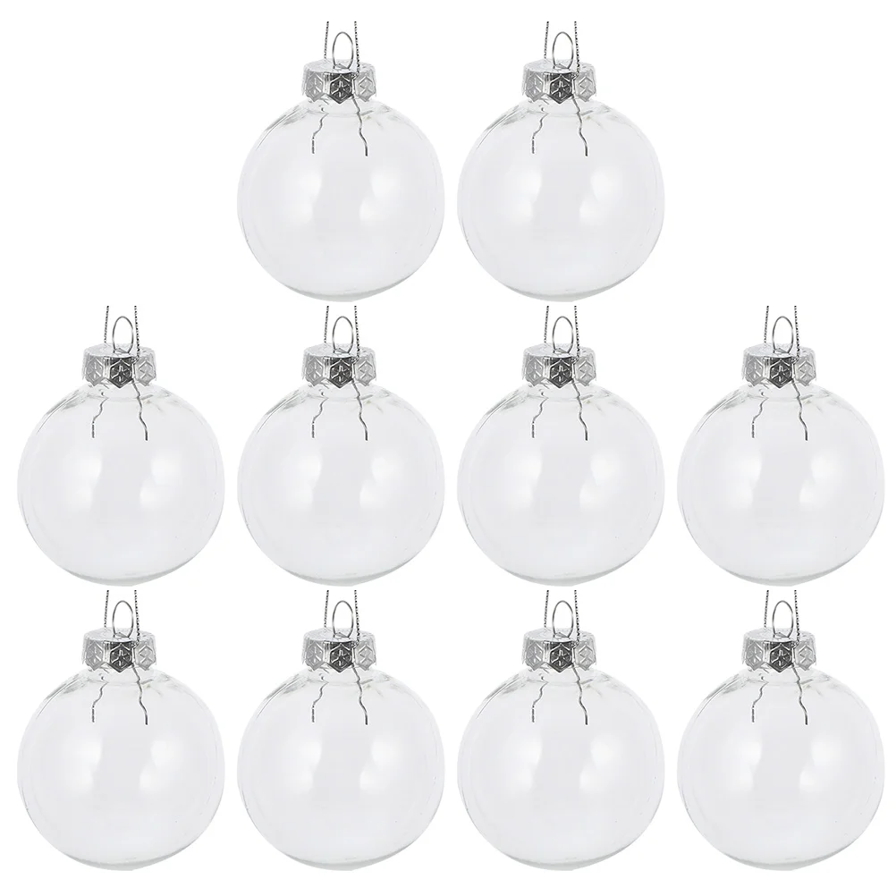 

10 Pcs Christmas Ball Pendant Decor Xmas Tree Hanging Baubles Party Decoration Lob The Pet Home DIY Decors Pendants Ornaments