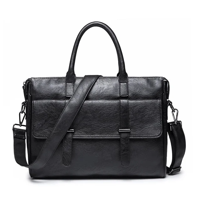 

Laptop Fashion Men's Men Business Bag Bag Briefcase Casual Leather Messenger Bags for Men handbag totes sac Teczka bolsa