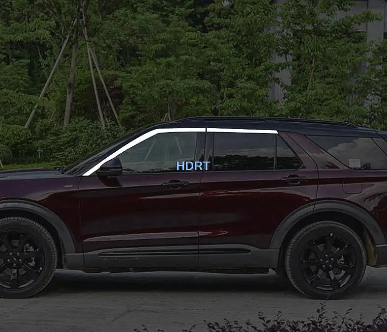 Для Ford Explorer timседан 2020 2021 Стайлинг автомобиля внешние аксессуары нержавеющая