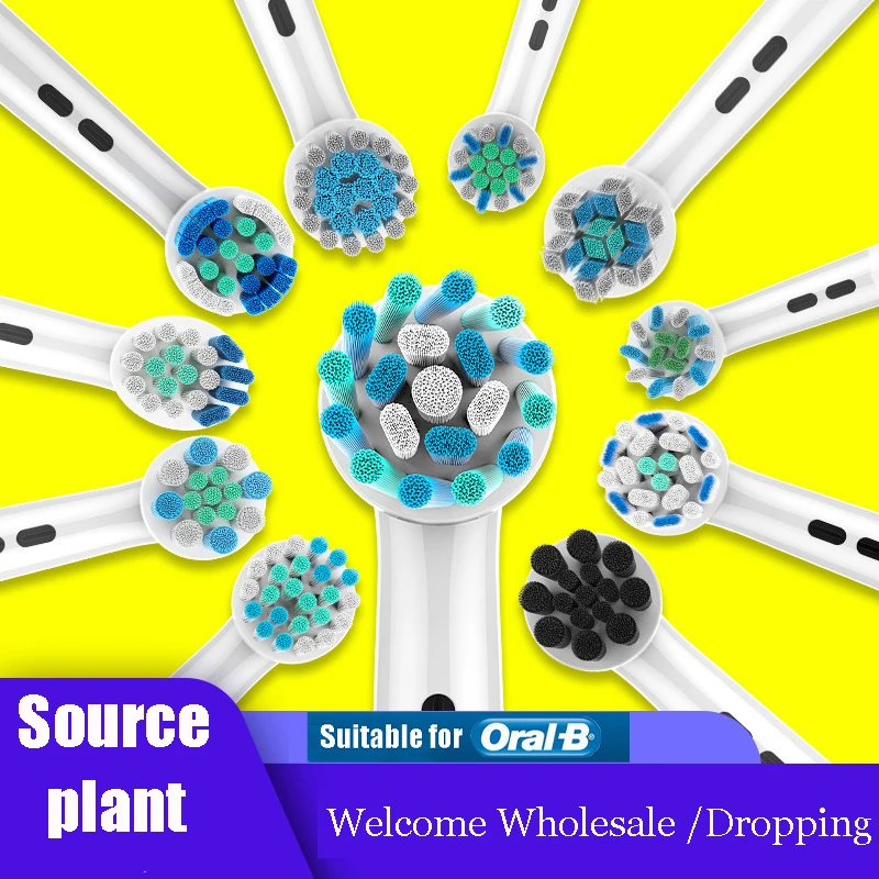

4 PCS Oral B Sonic Electric Toothbrush Replacement Brush Heads Suitable For Braun Oral B EB60 Sonicare Toothbrush Head Wholesale