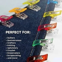 5020pcs plastic sewing clips colorful clamps crafting crocheting knitting binding safety clips decoration clamp sewing tools