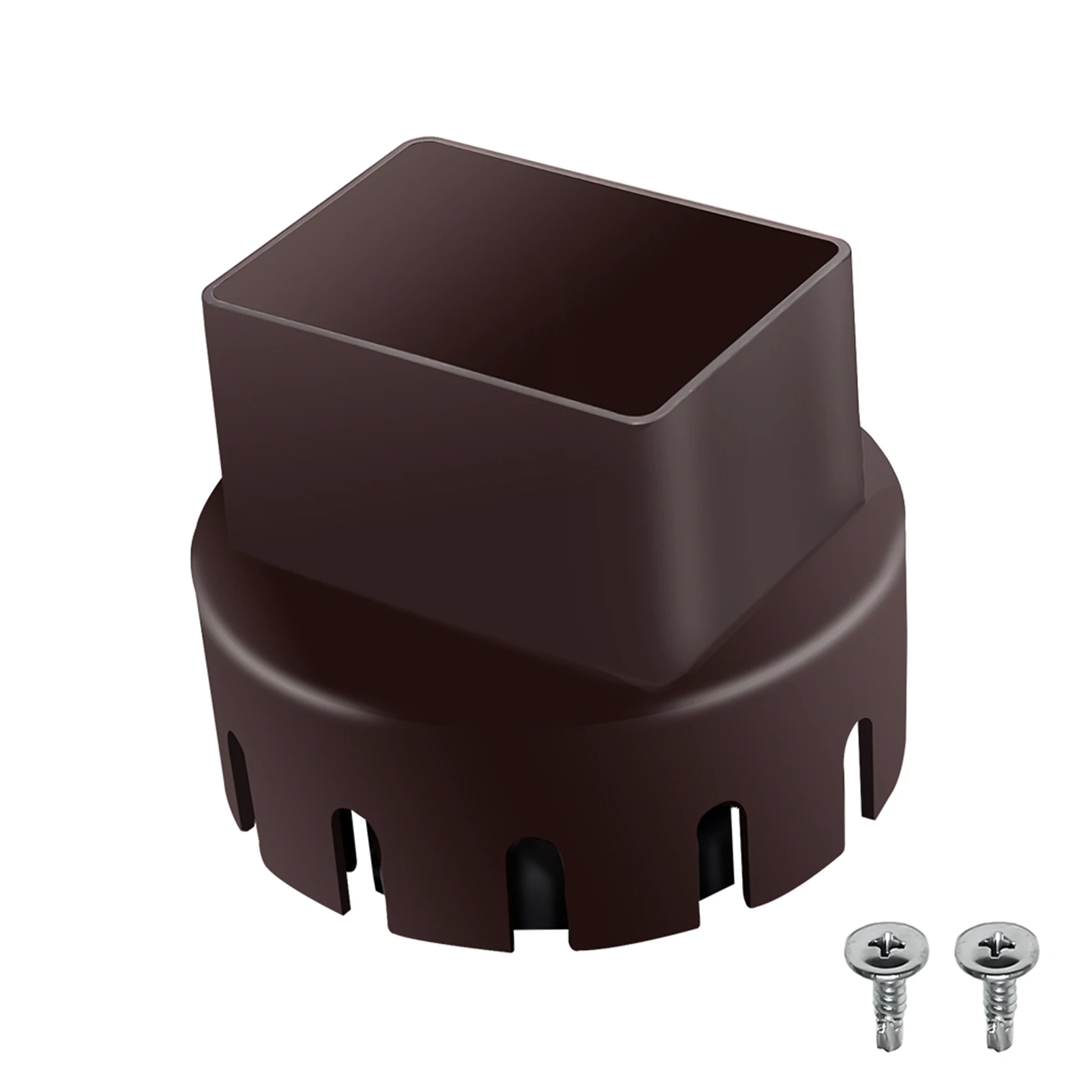 

Сменная деталь для жилых помещений с винтом подходит для 3x2 4x3 дюйма наружная ПВХ дренажная труба Простая установка переходник для слива водосточных желобов