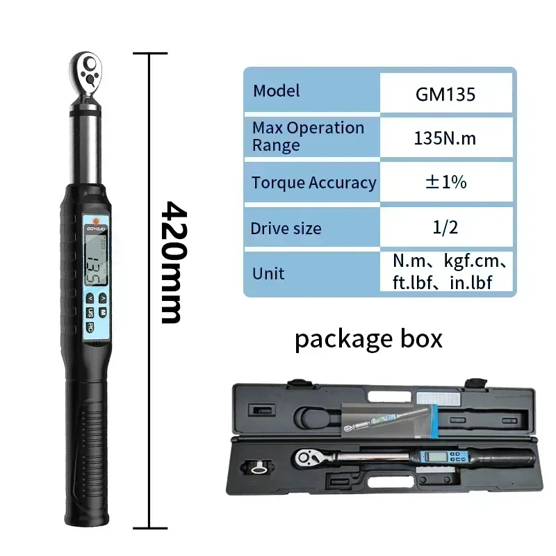

Профессиональный цифровые динамометрический ключ NITERUS GM