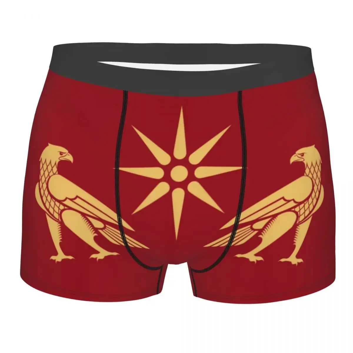 Крутые боксеры с флагом династии Artaxiad трусы мужские дышащие нижнее белье