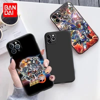 bandai phone case for iphone 13 11 12 pro xs max mini xr se 2022 8 7 6 6s plus x super robot wars soft black silicone back cover