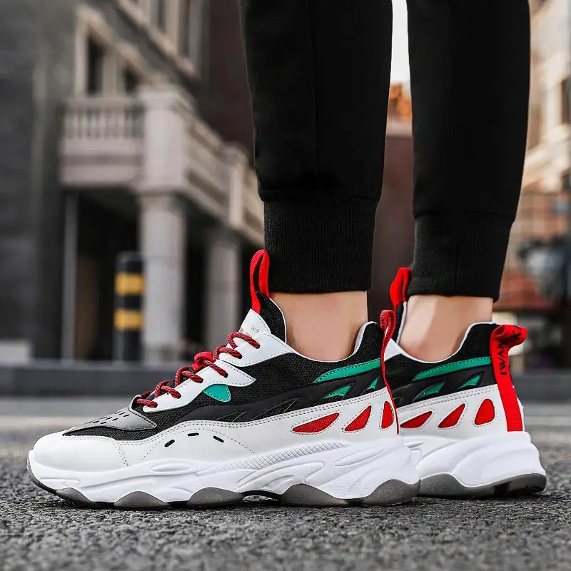 

Pink High-Cut Sneakers Men's High-Level Mans Running Shoes Scarpa Men's Sport Shoes Sports Shoes Man Walking
