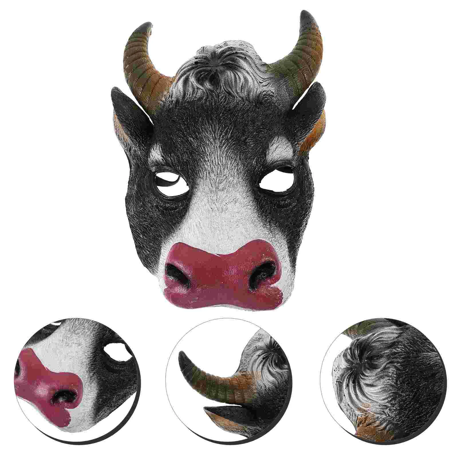 Маска лошади животное Хэллоуин реквизит макияж костюм платье косплей орнамент