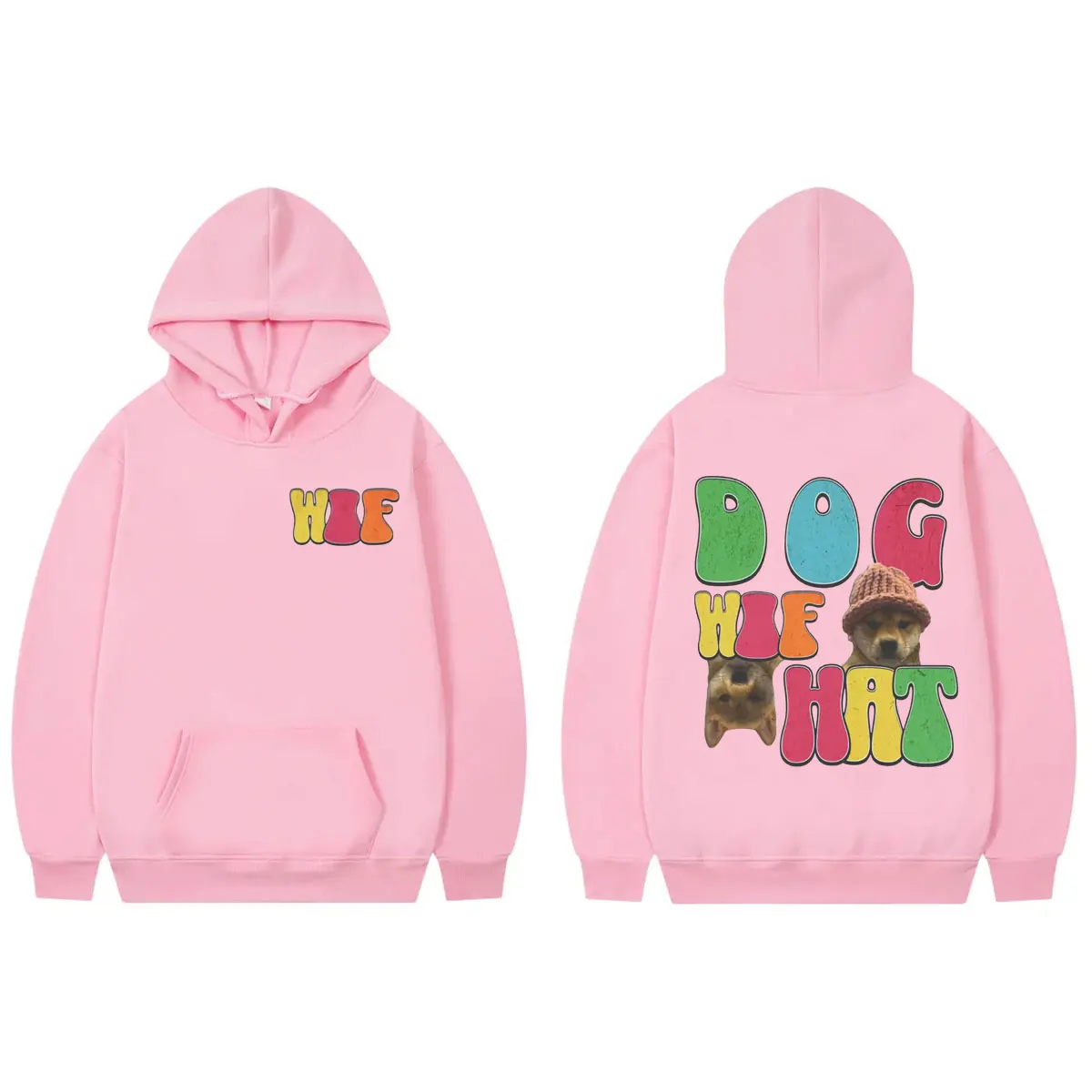 Толстовка с капюшоном рисунком собаки забавные толстовки и монетами Crypto Meme