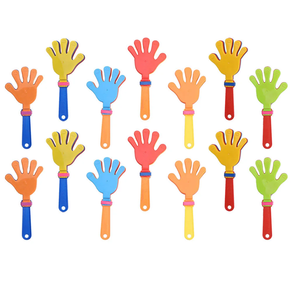 

20 Pcs Children Toys Palm Clap Concert Hand Clapper Prototype 18X9CM Applause Making Party Prop Plastic Cheering Clapping