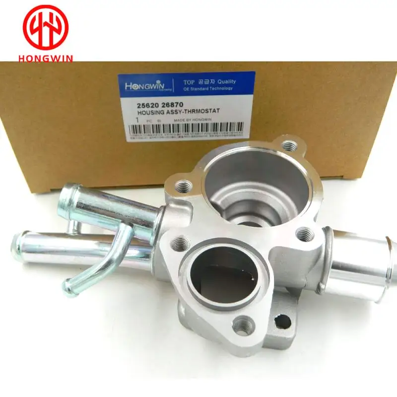 

Подлинный корпус термостата № 26870 2006 для Hyundai Accent 2010-2562026870 25620 л (1599cc) DOHC L4 26870,-