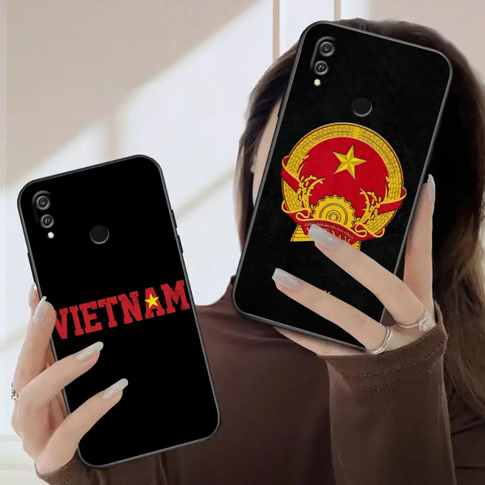 

Funda Case for HUAWEI Nova 8i 9 Y6 Y7 Y9 Y6a Y9a Honor 8X 9X 20 20i 30i 50 60 X8 Pro Plus Lite E 5G Capa Case Vietnam Flag Map