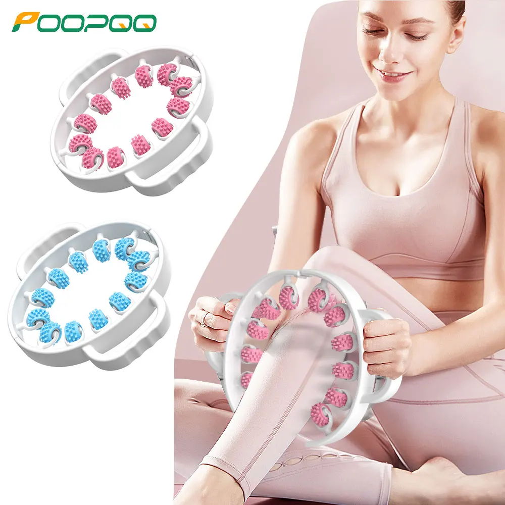 1 шт. ручной массажер-ролик для снятия целлюлита инструмент массажа мышц шеи плеч