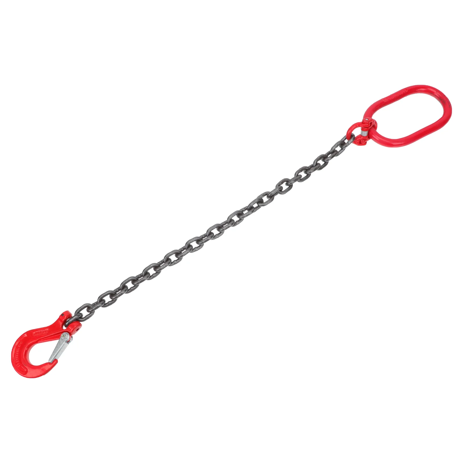 

Lifting Chain Sling With Grad Hook Heavy Duty Lifting Sling Chains Single-leg Slings