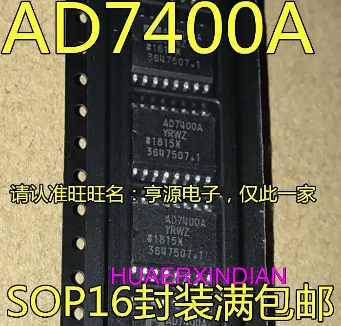 

5 шт., новинка, оригинальный AD7400AYRWZ AD7400A SOP-16