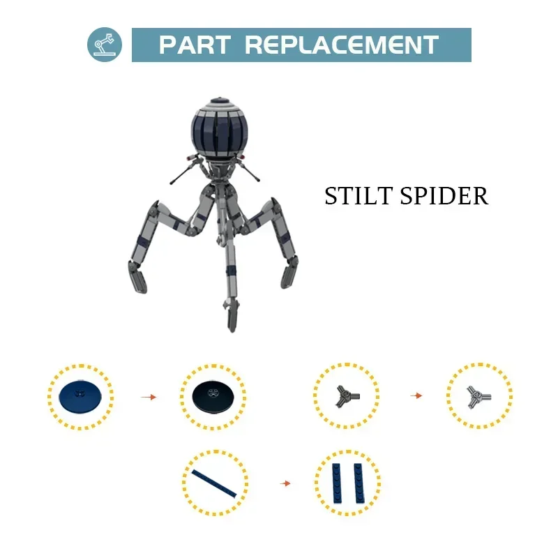 Классические аксессуары для фильмов со звездами космическая война битва дроид