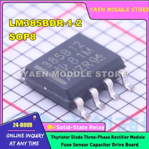 50PCS/LOT LM385BDR-1-2 385B12 LM385B12 SOP8 NEW ORIGINAL Voltage reference chip IN STOCK