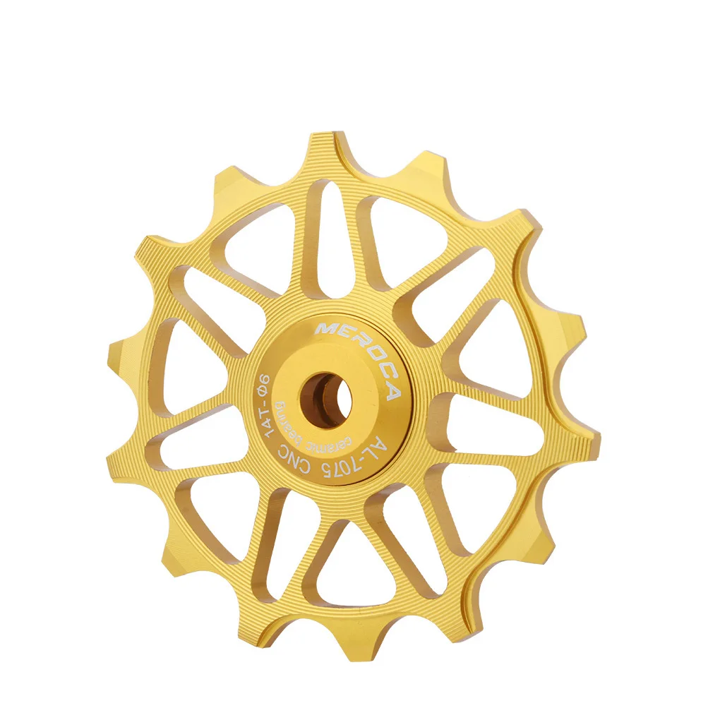 

Керамический задний переключатель передач для шоссейного велосипеда, профессиональный совместимый циклический направляющий ролик 12T