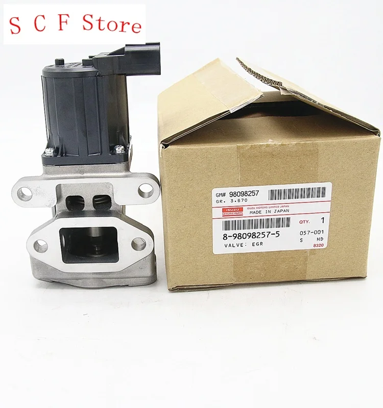 

Японский оригинальный 4HK FSR FRR FTR NPR NQR 8-98098257-5 8980982575 1 клапан EGR