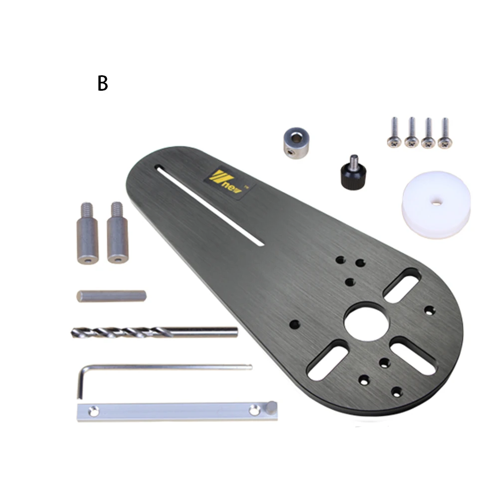 

Efficient High Hardness Electric Trimmer Use Tool Easy Operate Milling Woodworking Cutting Jig Set Durable Bakelite Practical