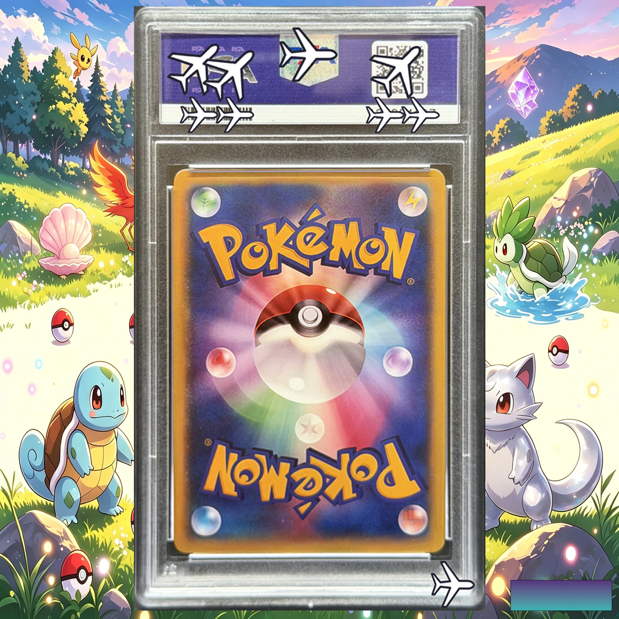 Фото Коллекционная карта PTCG 2024 Umbreon ex 217/187 SAR с индивидуальным дизайном — Японская коллекционная карта Покемон SV8a Terastal Festival ex (реплика) №3